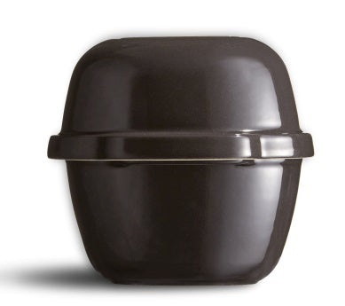 Emile Henry Large Bread Loaf Baker Charcoal Black by Kitchen Niche