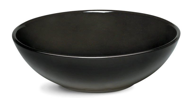 Emile Henry Large Salad Bowl Charcoal Black by Kitchen Niche