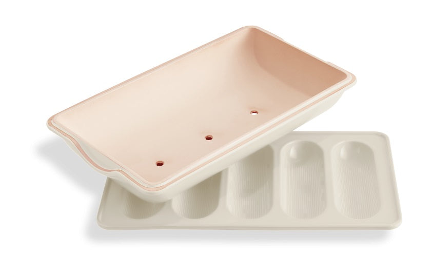 Emile Henry Mini Baguette Baker Clay by Kitchen Niche