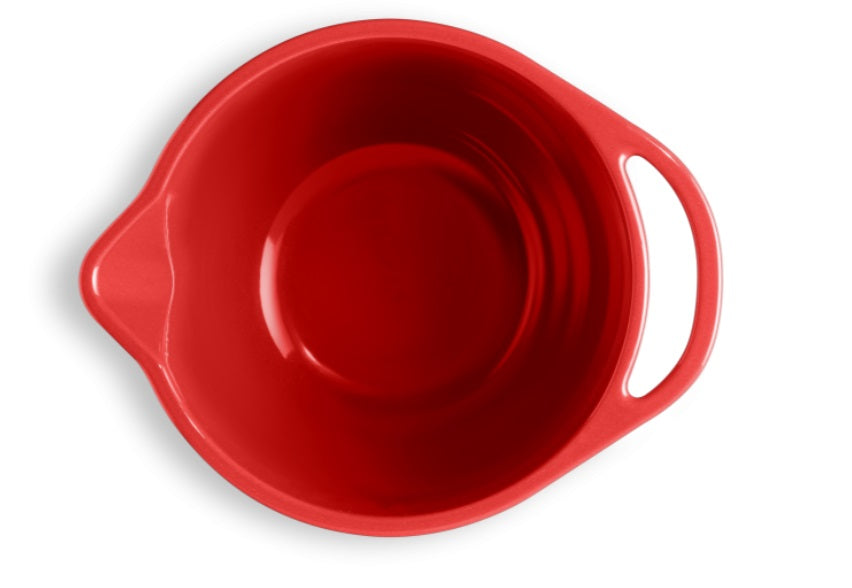 Emile Henry Mixing Bowl 4.5L Burgundy Red by Kitchen Niche