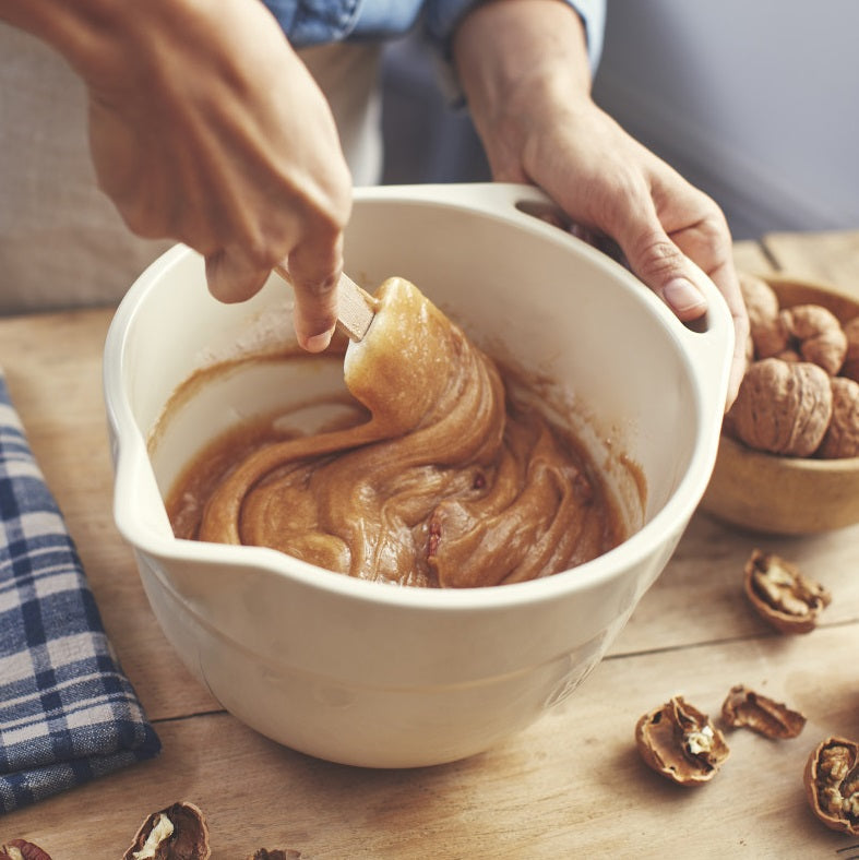 Emile Henry Mixing Bowl 2.5L Burgundy Red by Kitchen Niche