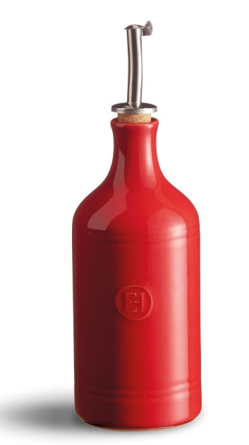 Emile Henry Oil Cruet Burgundy Red by Kitchen Niche