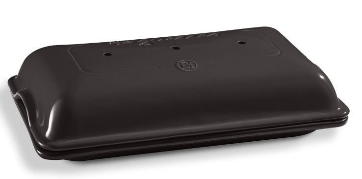 Emile Henry Baguette Baker Charcoal Black by Kitchen Niche