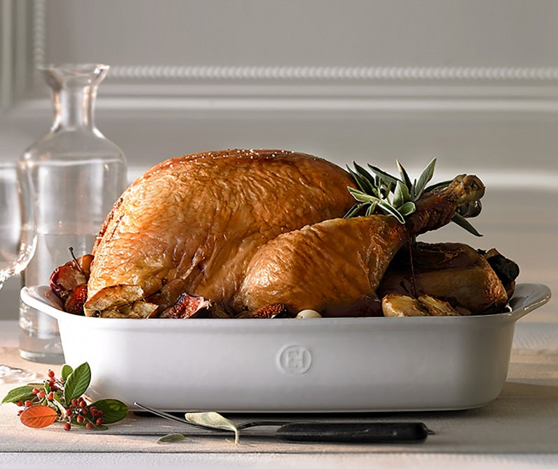 Emile Henry Rectangular Baking Dish Large Burgundy by Kitchen Niche