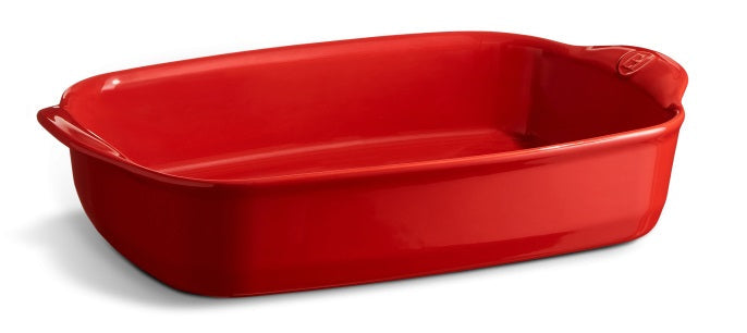Emile Henry Rectangular Baking Dish Medium Burgundy by Kitchen Niche