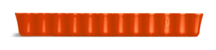 Emile Henry Slim Rectangular Tart Dish Toscane by Kitchen Niche