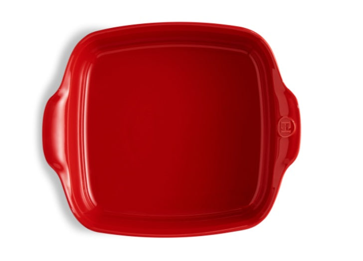 Emile Henry Square Baking Dish Burgundy by Kitchen Niche