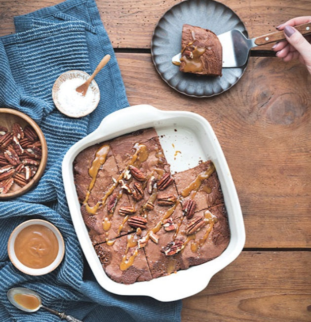 Emile Henry Square Baking Dish Burgundy by Kitchen Niche