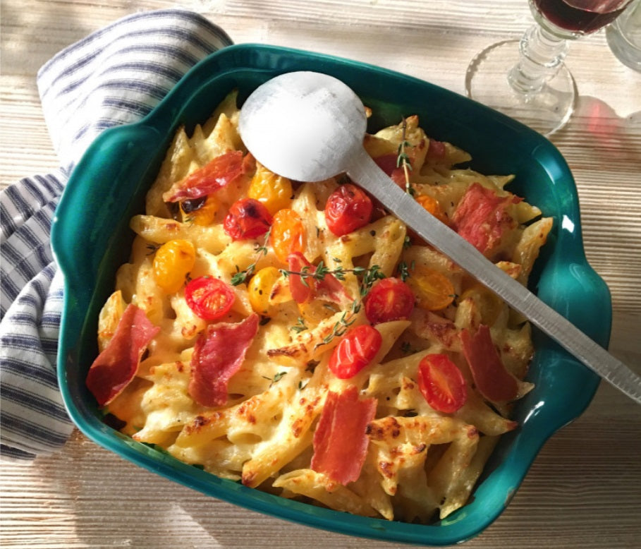 Emile Henry Square Baking Dish Burgundy by Kitchen Niche