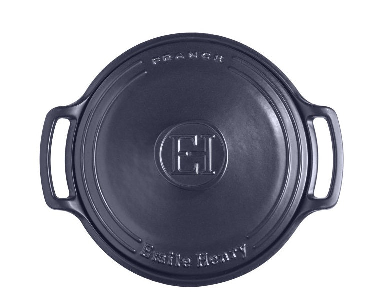Emile Henry Sublime Round Dutch Oven Indigo 5.5L by Kitchen Niche