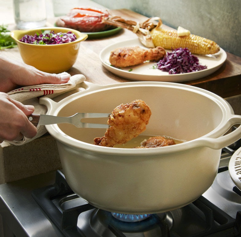 Emile Henry Sublime Round Dutch Oven Indigo 4.2L by Kitchen Niche