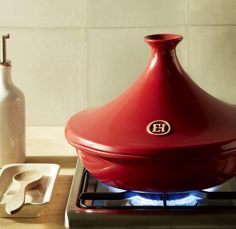 Emile Henry Small Tagine Charcoal by Kitchen Niche