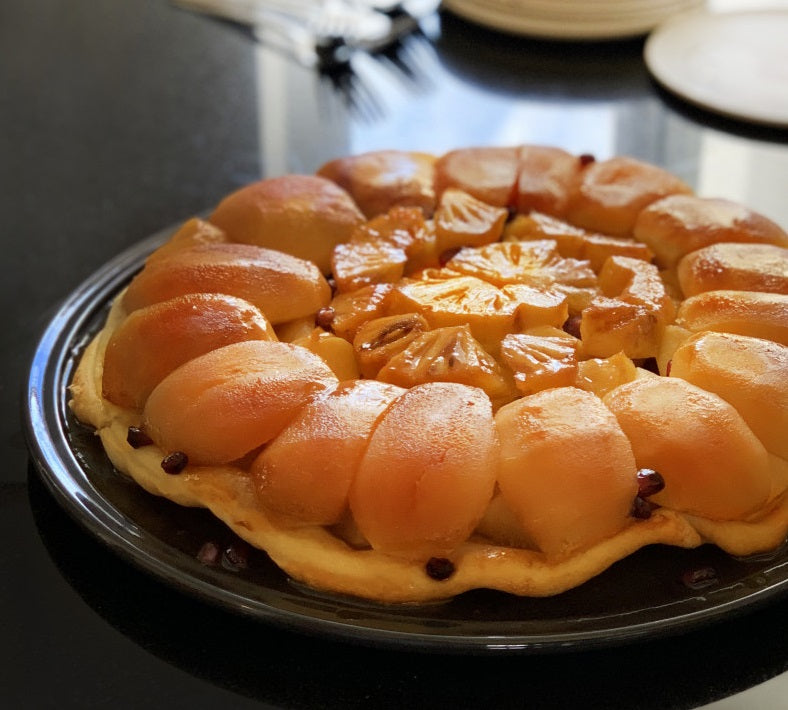 Emile Henry Tarte Tatin Dish Charcoal by Kitchen Niche