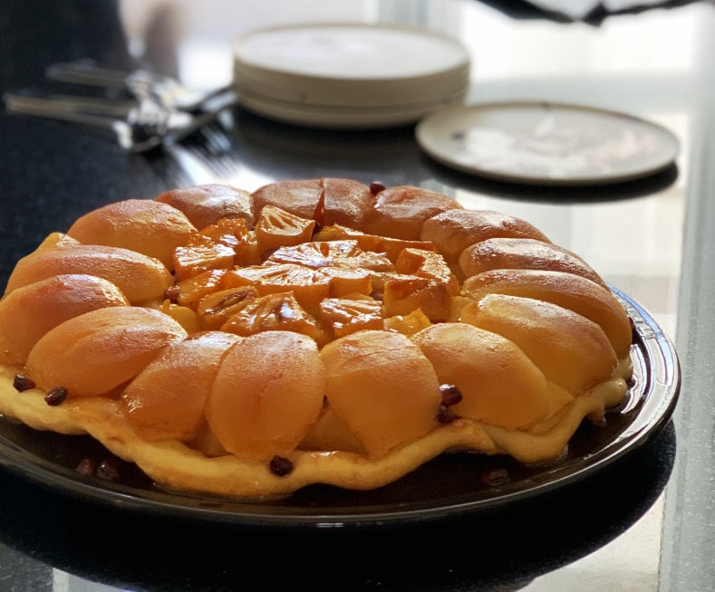 Emile Henry Tarte Tatin Dish Charcoal by Kitchen Niche