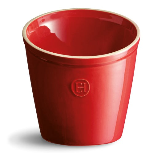 Emile Henry Utensil Holder Burgundy by Kitchen Niche