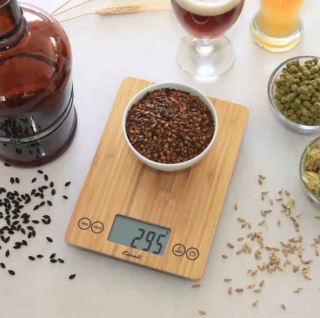 Escali Arti Digital Bamboo Kitchen Scale by Kitchen Niche