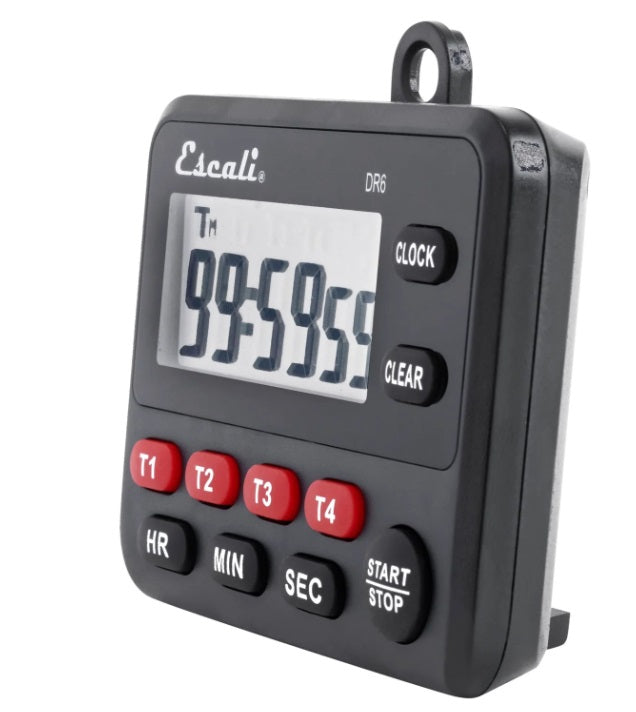Escali 4 Event Digital Timer by Kitchen Niche