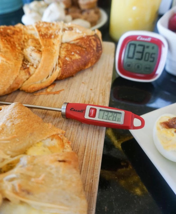 Escali Gourmet Digital Thermometer Red by Kitchen Niche
