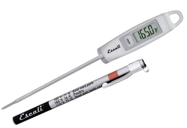 Escali Gourmet Digital Thermometer Silver by Kitchen Niche