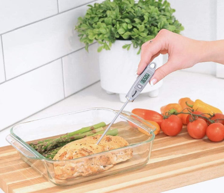 Escali Gourmet Digital Thermometer Silver by Kitchen Niche