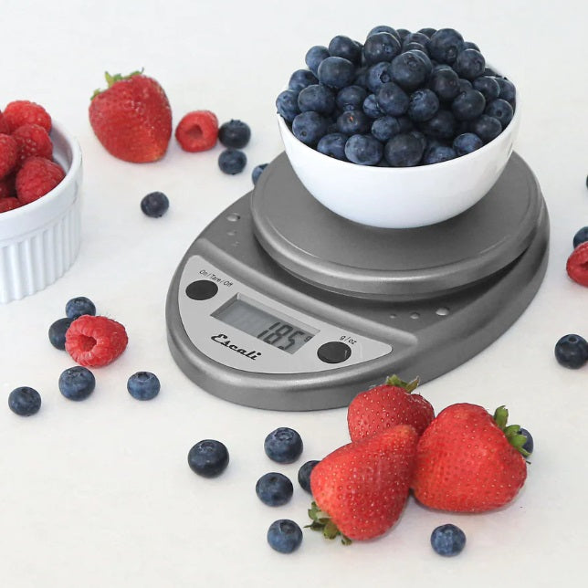 Escali Primo Digital Kitchen Scale Metallic by Kitchen Niche