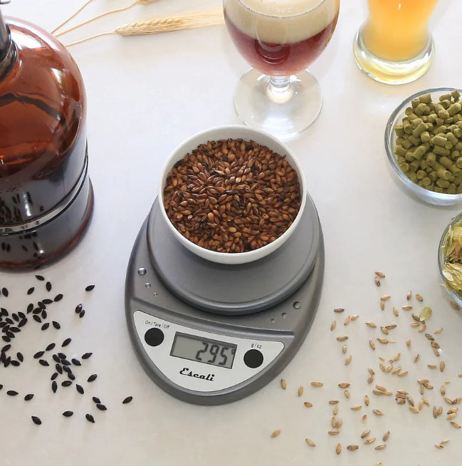 Escali Primo Digital Kitchen Scale Metallic by Kitchen Niche