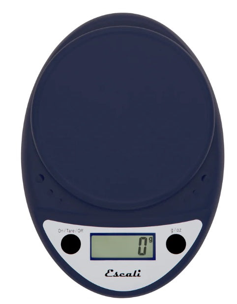 Escali Primo Digital Kitchen Scale Royal Blue by Kitchen Niche