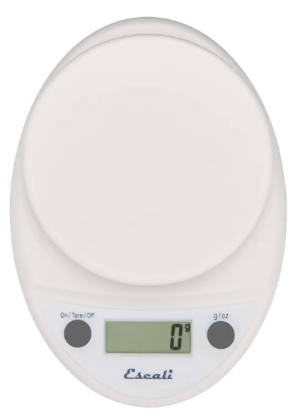 Escali Primo Digital Kitchen Scale White by Kitchen Niche