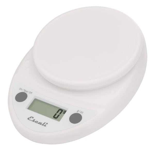 Escali Primo Digital Kitchen Scale White by Kitchen Niche