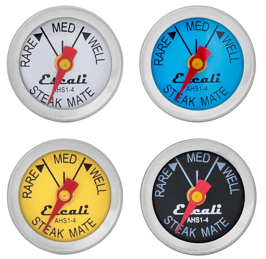 Escali Easy Read Steak Thermometer Set of 4 by Kitchen Niche