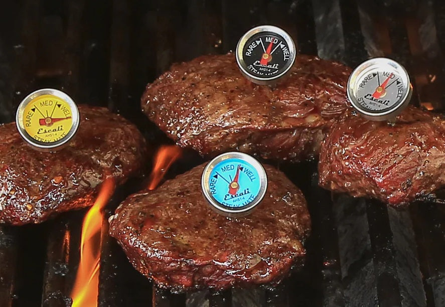 Escali Easy Read Steak Thermometer Set of 4 by Kitchen Niche