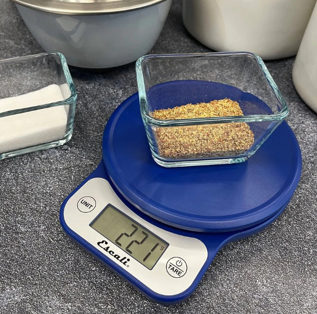 Escali Telero Blue Digital Kitchen Scale by Kitchen Niche