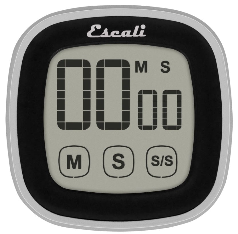 Escali Touch Screen Digital Timer Black by Kitchen Niche