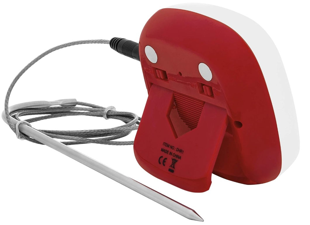 Escali Touch Screen Thermometer & Timer Red by Kitchen Niche