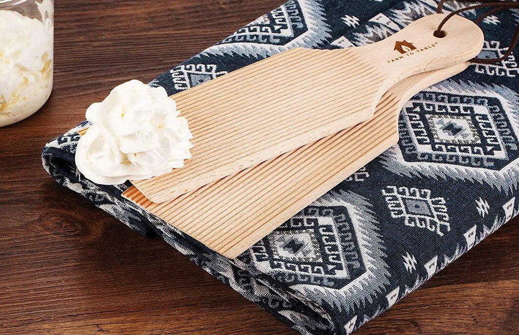 Farm To Table Butter Making Paddles by Kitchen Niche