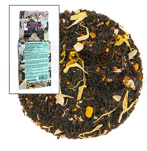 Metropolitan Tea Metz Organic Turmeric Ginger Peach Loose Leaf Tea 1.1 lbs