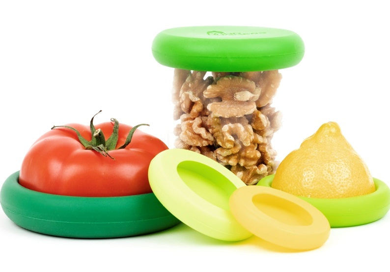Food Huggers Silicone Food Huggers & Savers Spring by Kitchen Niche