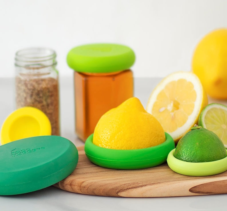 Food Huggers Silicone Food Huggers & Savers Spring by Kitchen Niche