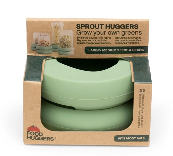 Food Huggers Silicone Sprout Huggers by Kitchen Niche