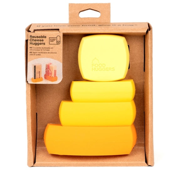 Food Huggers Silicone Cheese Huggers & Savers by Kitchen Niche