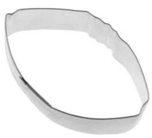 Fox Run 3" Football Cookie Cutter by Kitchen Niche