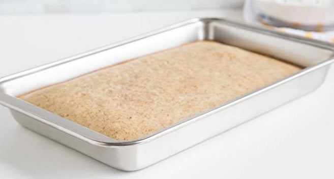 Fox Run Stainless Steel All Purpose Baking Pan 11 x 7 Inch by Kitchen Niche