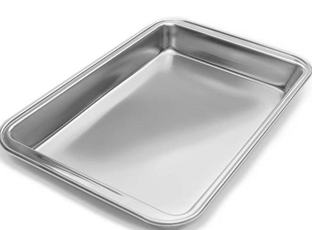 Fox Run Stainless Steel All Purpose Baking Pan 11 x 7 Inch by Kitchen Niche