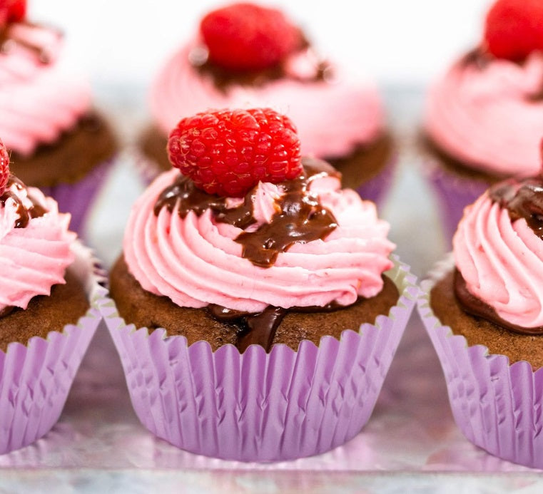 Fox Run Light Pink Foil Baking Cups Set of 32 by Kitchen Niche