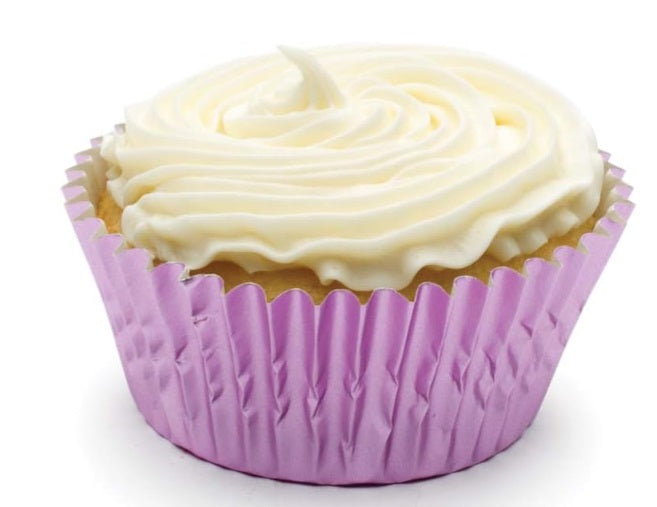 Fox Run Light Pink Foil Baking Cups Set of 32 by Kitchen Niche