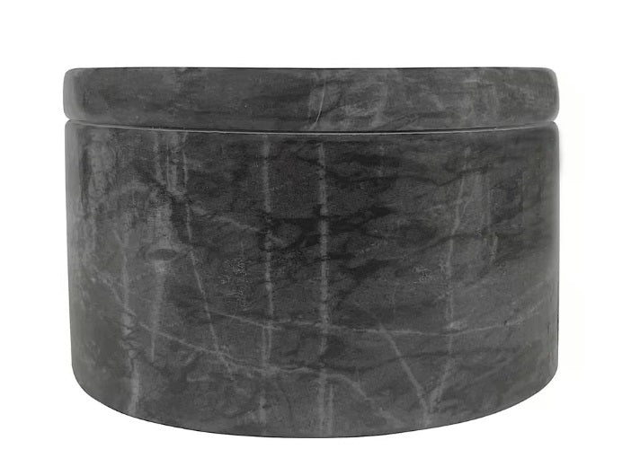 Fox Run Black Marble Double Salt Cellar by Kitchen Niche