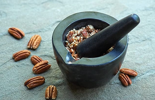 Fox Run Black Marble Mortar & Pestle by Kitchen Niche