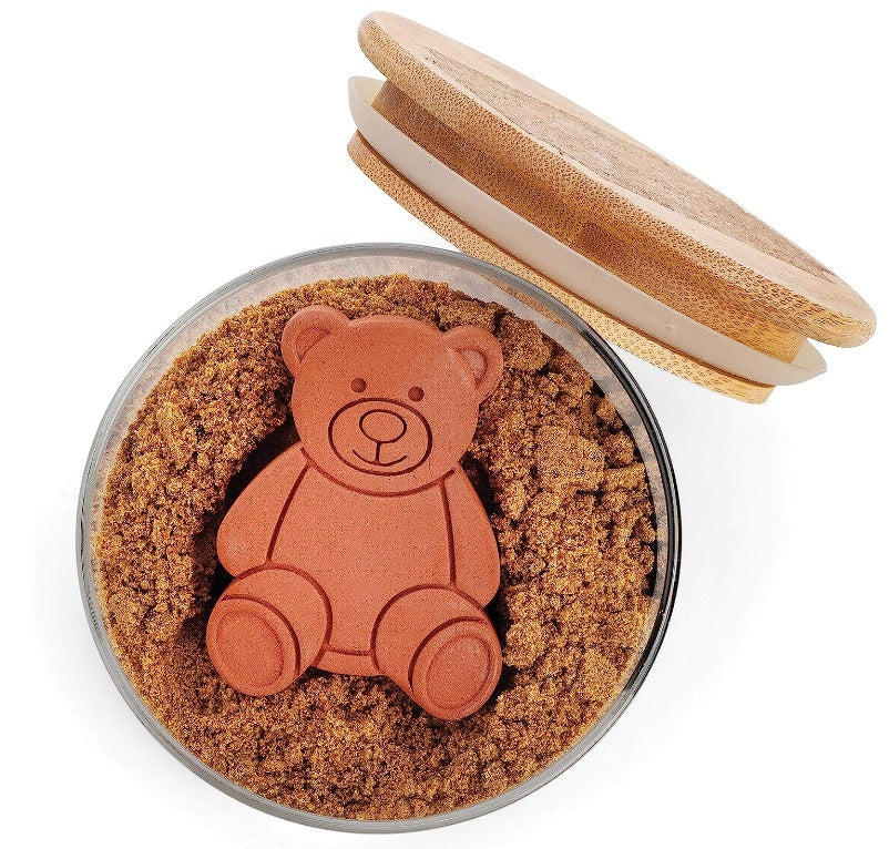 Fox Run Terracotta Brown Sugar Bear Keeper & Saver by Kitchen Niche