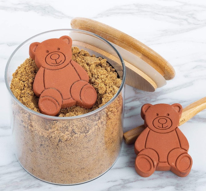 Fox Run Brown Sugar Bear Keeper & Saver Set of 2 by Kitchen Niche