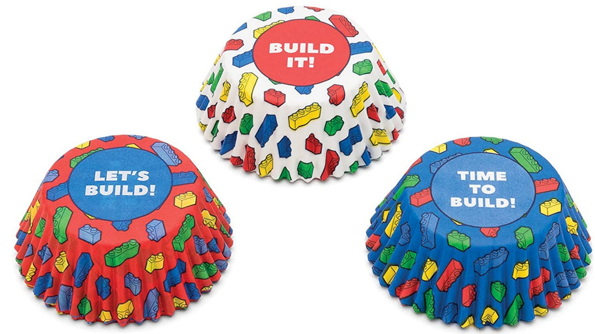 Fox Run Built It Lego Baking Cup Set of 75 by Kitchen Niche